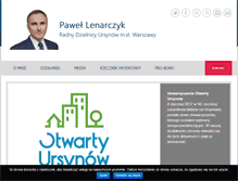 Tablet Screenshot of lenarczyk.pl